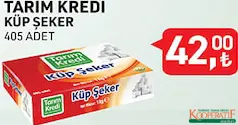 TARIM KREDİ KÜP ŞEKER 405 ADET TARIM KREDİ KÜP ŞEKER 405 ADET